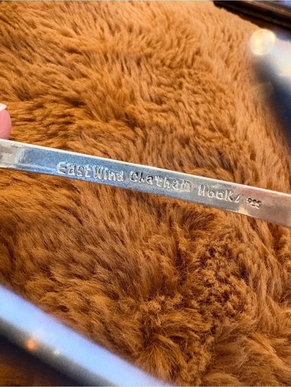 Silver Hook-Shaped Women’s Bracelet